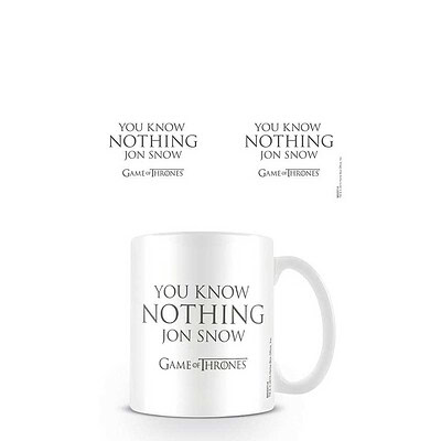 Game of Thrones Mug You Know Nothing Jon Snow