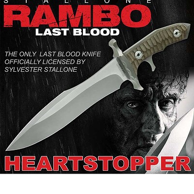 Rambo Last Blood Replica Heartstopper Nož 1/1 38 Cm | Funky Power