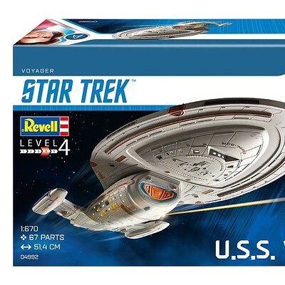 Star Trek Model Kit 1/670 U.S.S. Voyager