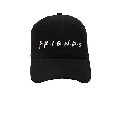 Friends Curved Bill Cap Logo