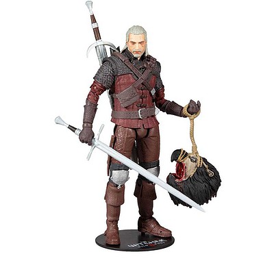 The Witcher 3 Wild Hunt Action Figure Geralt of Rivia Wolf Armor