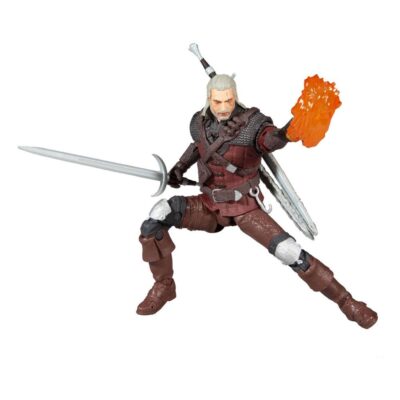 The Witcher 3 Wild Hunt Action Figure Geralt of Rivia Wolf Armor