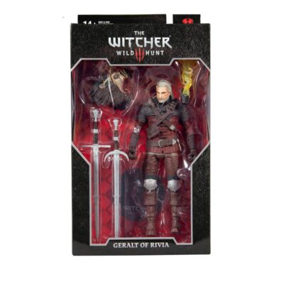 The Witcher 3 Wild Hunt Action Figure Geralt of Rivia Wolf Armor