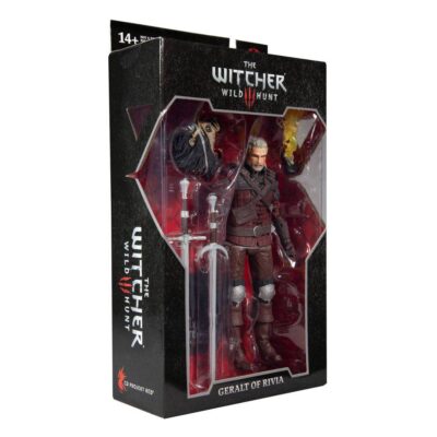 The Witcher 3 Wild Hunt Action Figure Geralt of Rivia Wolf Armor