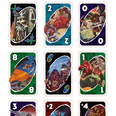 Masters of the Universe UNO Card Game