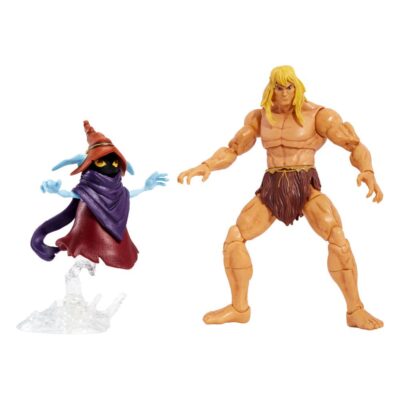 Masters of the Universe Masterverse Revelation Deluxe Savage He-Man & Orko