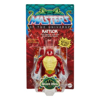 Masters of the Universe Rattlor Origins Action Figure