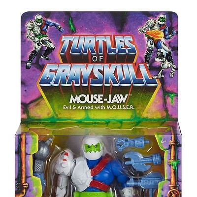 MOTU x TMNT Mouse-Jaw Turtles of Grayskull Deluxe