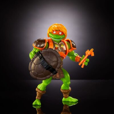 MOTU x TMNT Turtles of Grayskull Michelangelo