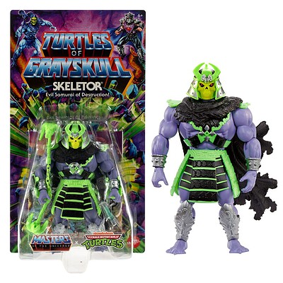 MOTU x TMNT Turtles of Grayskull Skeletor
