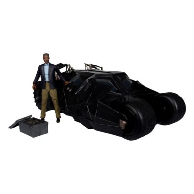DC Multiverse Vehicle Tumbler with Lucuis Fox