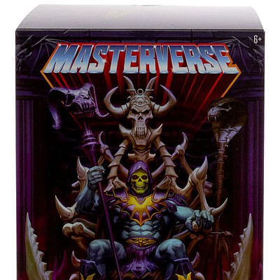 Masters of the Universe New Eternia Masterverse Skeletor and Throne