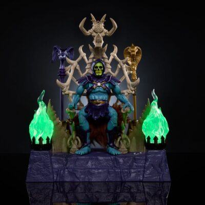 Masters of the Universe New Eternia Masterverse Skeletor and Throne