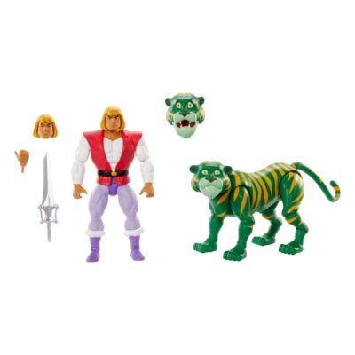 Masters of the Universe Origins 2-Pack Prince Adam and Cringer Cartoon Collection