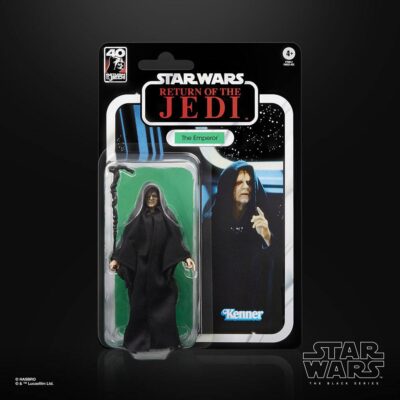 Star Wars Episode VI 40th Anniversary Black Series The Emperor 15 cm