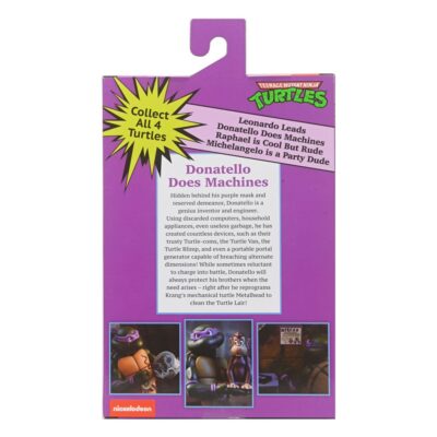 Teenage Mutant Ninja Turtles Cartoon Ultimate Donatello VHS 18 cm