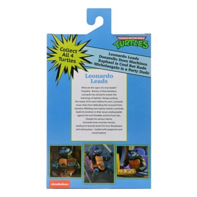 Teenage Mutant Ninja Turtles Cartoon Ultimate Leonardo VHS 18 cm
