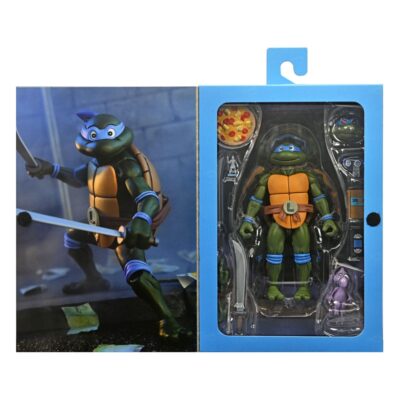 Teenage Mutant Ninja Turtles Cartoon Ultimate Leonardo VHS 18 cm