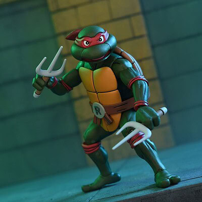 Teenage Mutant Ninja Turtles Cartoon Ultimate Raphael VHS 18 cm