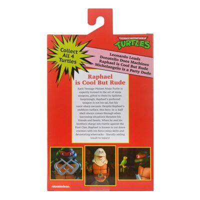 Teenage Mutant Ninja Turtles Cartoon Ultimate Raphael VHS 18 cm