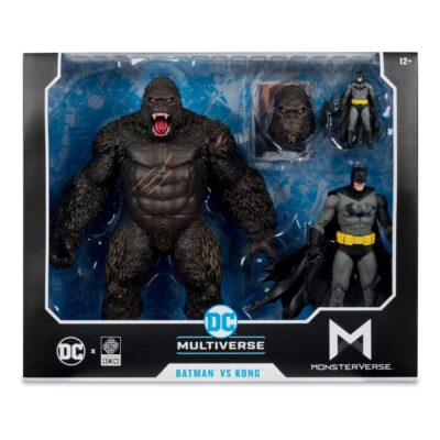 DC Justice League Monsterverse DC Multiverse 2-Pack Batman & Kong 29 cm