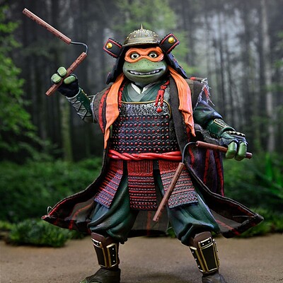 Teenage Mutant Ninja Turtles III 2-Pack Leonardo and Michelangelo 18 cm