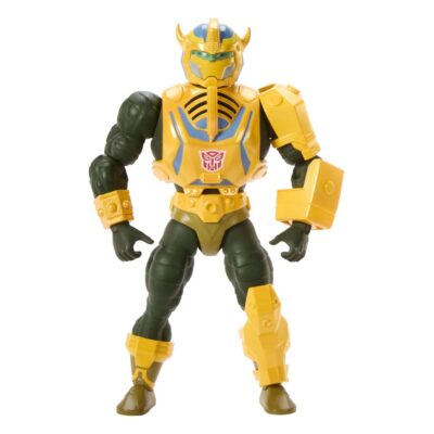 motu x transformers Bumblebee Armor Man At Arms-front