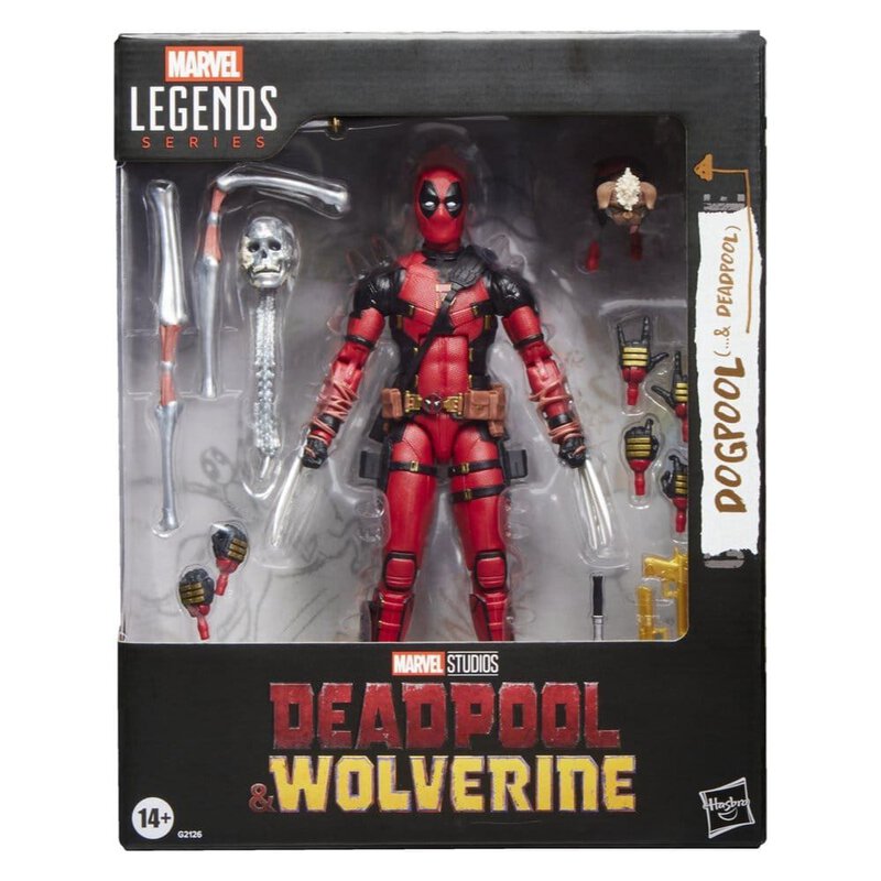 Deadpool & Wolverine Marvel Legends Dogpool & Deadpool 15 cm - slika 4