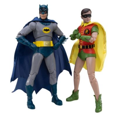 Batman Classic TV Series DC Multiverse McFarlane Batman and Robin 18 cm