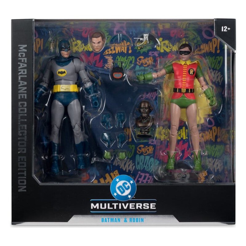 Batman Classic TV Series DC Multiverse McFarlane Batman and Robin 18 cm - slika 4