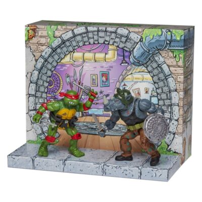 Teenage Mutant Ninja Turtles Remastered Raphael vs Rocksteady